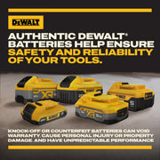 20V MAX 5 Ah Lithium Ion Battery 2-Pack () by DEWALT – 20V MAX, Plastic, Black/Yellow, Pack of 2, Model DCB205-2