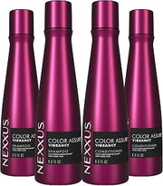 Nexxus Color Assure Shampoo 2-Pack + Conditioner 2-Pack, 8.5 Oz Ea | Protein-Infused Hair Products for Color-Treated Hair with Keratin & Argan Oil | Enhance Color Vibrancy up to 40 Washes