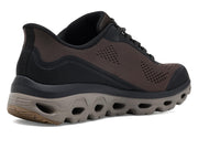 Men's Glide-Step Sole Hands Free Slip-in by Skechers – Mesh, Brown/Black, Model 237812W