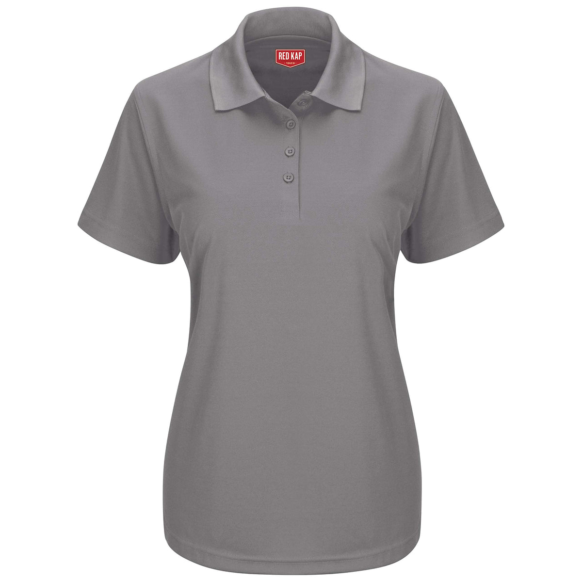Red Kap Small / Grey / Short Sleeve Performance Knit® Pocketless Core Polo Polos