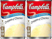 Campbell's Condensed Cream of Chicken Soup, 10.5 oz. Can (Pack of 2)