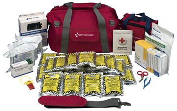90489 24 Person Emergency Preparedness Large Fabric Bag by First Aid Only – Commercial Grade