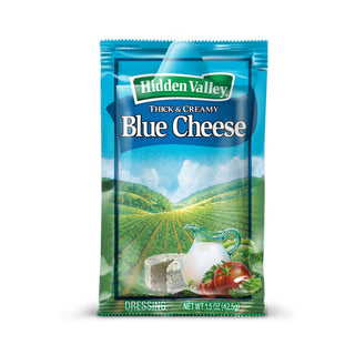 Hidden Valley Bleu Cheese Dressing Packets -- 84 Case 1.5 Ounce by Ventura Foods – 84 Count, 1.5 Ounce, Pack of 84