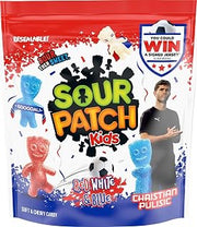 Sour Patch Kids Red, White & Blue Soft & Chewy Gummy Candy, 1.8 lb | Bulk Candy