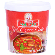 Mae Ploy Red / Red Curry Paste / 14 Ounce (Pack of 1) Curry Sauce