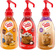 Coffee Mate Pumpkin Spice, Peppermint Mocha, Sweet Original / 50.7 Fl Oz (Pack of 3) / 3 Plant-Based Coffee Creamers