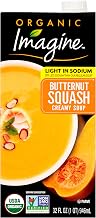 Imagine Organic Light in Sodium Butternut Squash Creamy Soup 32 fl. oz (Pack of 6)