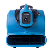 XPOWER 18.67"L x 15.9"W x 18.67"H / Pro P-800H / Blue Floor Fans