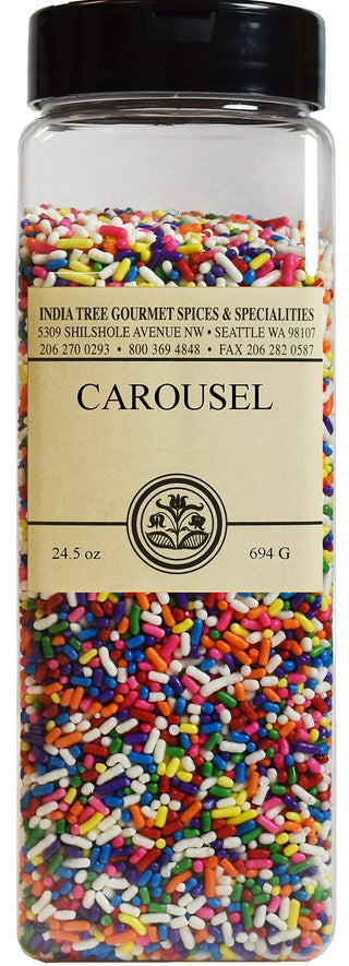 Carousel Pantry Pak by India Tree – 24.5 Ounce (Pack of 1), rainbow, Model 50646