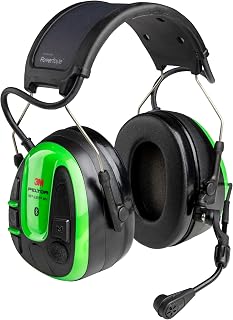 3M PELTOR WS ALERT XPV Headset, Headband, 22 dB, Solar Powered