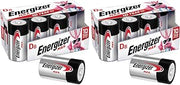 Energizer Max D Batteries, Premium Alkaline D Cell Batteries (8 Battery Count) (Pack of 2)