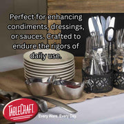 Tablecraft 3 Ounces / Stainless Steel / Classic Gravy Boats