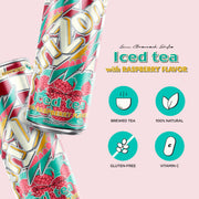 Raspberry Tea - Big Can 22 Fl Oz (24 Pack) by AriZona – 22 Fl Oz (24 Pack), Raspberry, Pack of 24