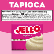 Jell-O Tapioca / 3 Ounce (Pack of 24) / 24 Pudding Mixes