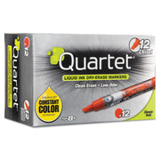 50014M EnduraGlide Dry Erase Marker by Quartet – 12 Count (Pack of 1), Red, Model QRT50014M