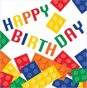 Creative Converting 16-Count 3-Ply Lunch Napkins with Happy Birthday