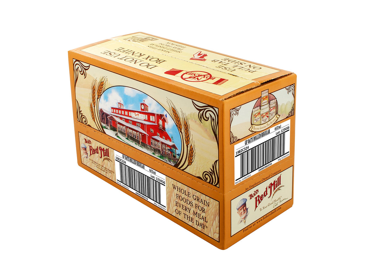 Gluten Free Old Fashioned Rolled Oats by Bob's Red Mill – 32 Ounce (Pack of 4), Pack of 4, Model 1982C324
