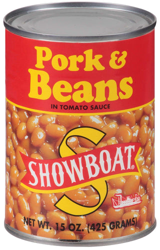 Bushs Best Showboat Pork and Beans by Bush's Best – 15 ounce, Pack of 12