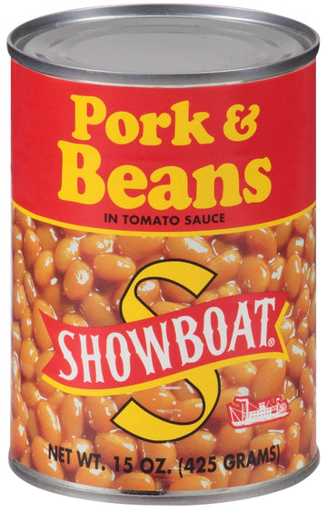 Bushs Best Showboat Pork and Beans by Bush's Best – 15 ounce, Pack of 12