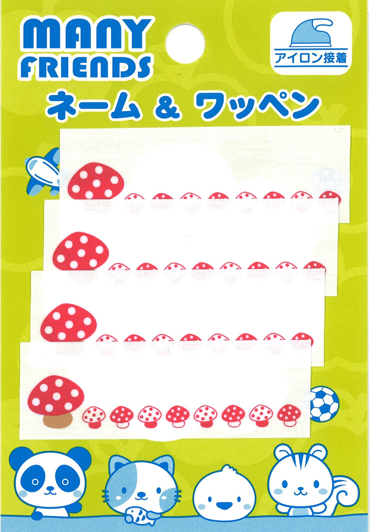 name patch MANY FRIENDS Mushroom MF by PIONEER – Model MF250-17415