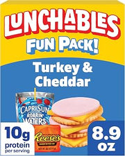 Lunchables Fun Pack, Turkey & Cheddar w/ Capri Sun, 2.9 oz & 6 fl oz