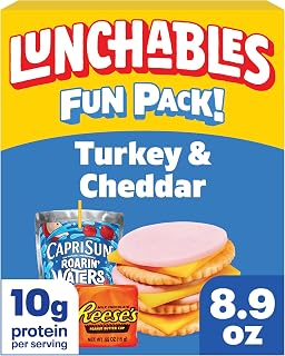 Lunchables Fun Pack, Turkey & Cheddar w/ Capri Sun, 2.9 oz & 6 fl oz