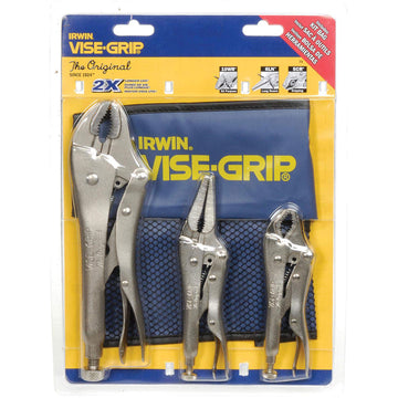 Locking Pliers Set by IRWIN HANSON – One Size, Metal, Multi