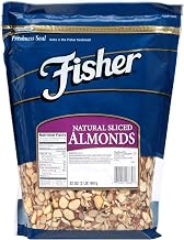 Fisher Chefs Naturals Sliced Almond, 2 Pound, 18862 -- 3 per case.
