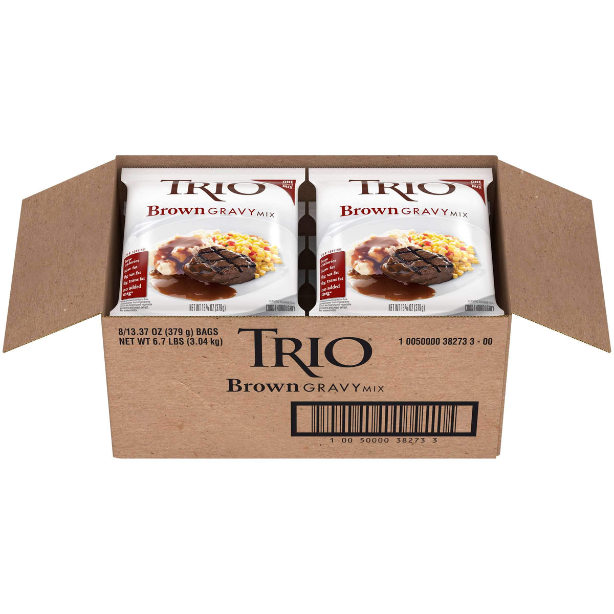 Nestle Brown Gravy Mix by Trio – 20.6 x 16.4 x 33.2 cm, Pack of 8, Model 10050000382733