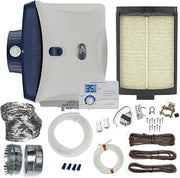 Aprilaire 620AKZ Whole-House, Large Bypass Evaporative Humidifier – 18 Gallons Per Day, Water Saving with Automatic Digital Control and Installation Kit for up to 5,300 Sq. Ft.