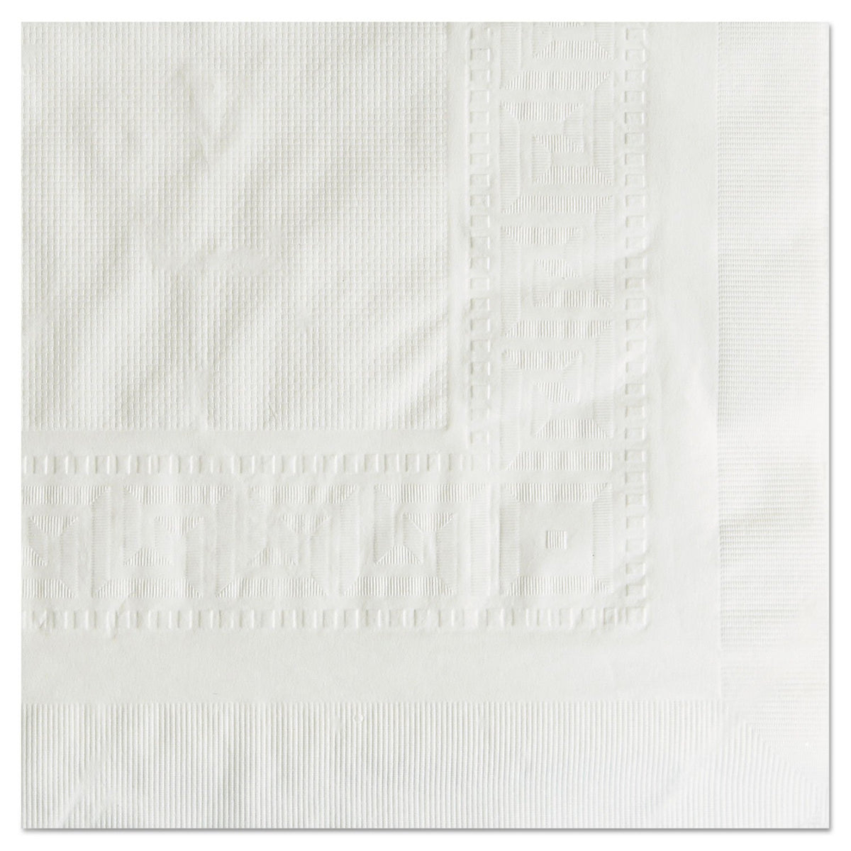 210130 Cellutex Tablecover by Hoffmaster – 54x108 inches, 2-Ply Tissue Paper, 1-Ply Poly, White, Pack of 25, Model HFM210130