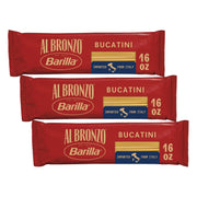 Barilla 16 Ounce (Pack of 3) / Barilla Al Bronzo, Bucatini, 16 oz / 3 Pasta