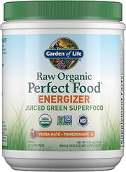 Garden of Life Raw Organic Perfect Food Energizer Powder, 30 Servings