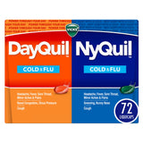 DayQuil & NyQuil Co-Pack by Vicks – 72 Count (Pack of 1), Model 980131133