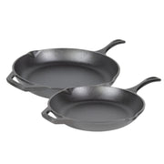 Lodge 10" & 12" (Pack of 2) / Black / 1.0 pounds Skillets