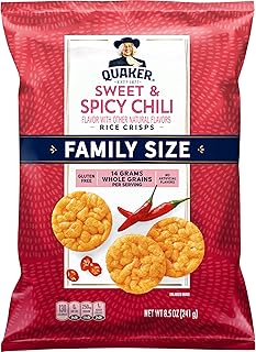 Quaker Rice Crisps, Sweet & Spicy Chili, Gluten Free, 8.5 Oz