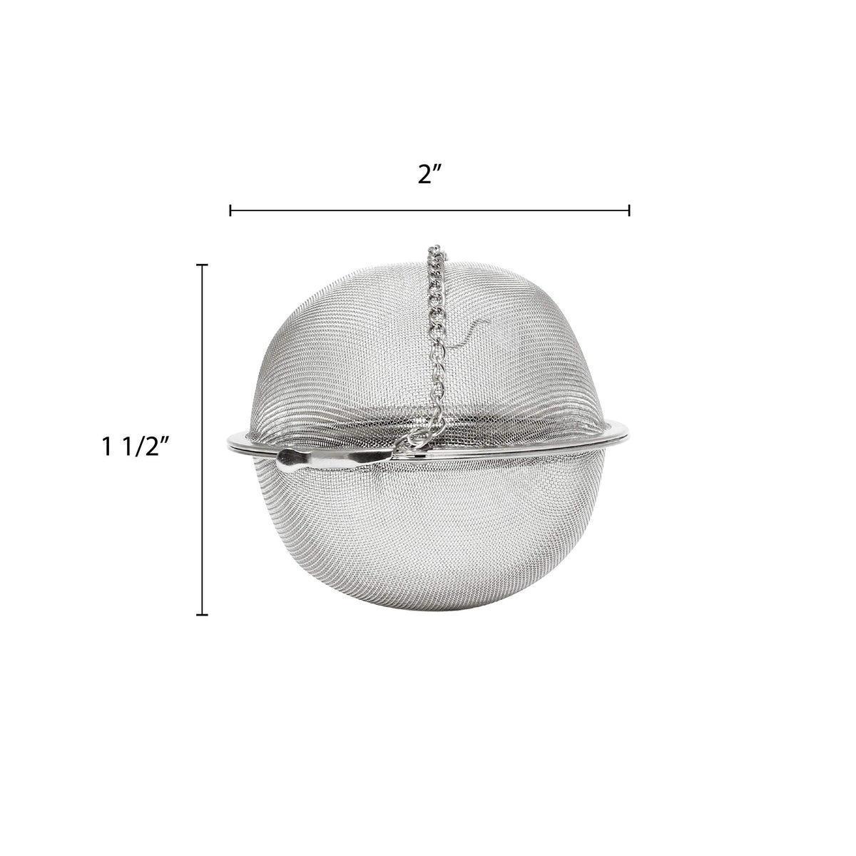 5 centimeter stainless steel tea ball by Thunder Group – Stainless Steel, Silver, Model SLTB001