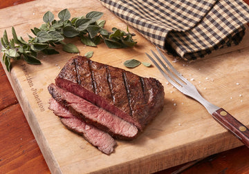 RR Choice Flat Iron Beef Steak by DOUBLE RED PROVISIONS – 8 ounce