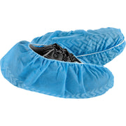 Standard Disposable Shoe Covers by Global Industrial – Size 6-11, Polypropylene, Blue, Model KC-B-40G-L-SC