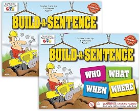 Learning Advantage Build-A-Sentence Game - Double Pack Delight
