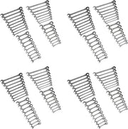 GEARWRENCH 34 Pc. Standard & Stubby Ratcheting Wrench Set, SAE & Metric - 85034 (Pack of 4)