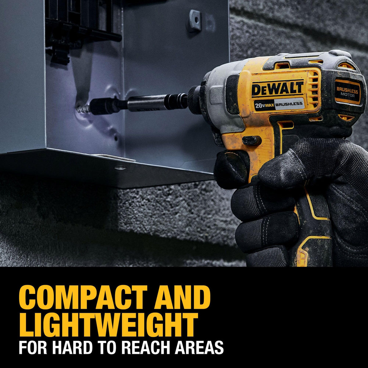 20V MAX Cordless Impact Driver and Impact Wrench Combo () by DEWALT – Black, Yellow, Model DCK242D2