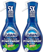 Dawn Powerwash Gain Original Dish Spray, Dish Soap Starter Kit, 16 Fl Oz, (Pack of 2)