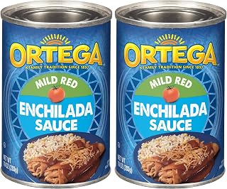 Ortega Enchilada Sauce, Red Chili, 10 oz (Pack of 2)