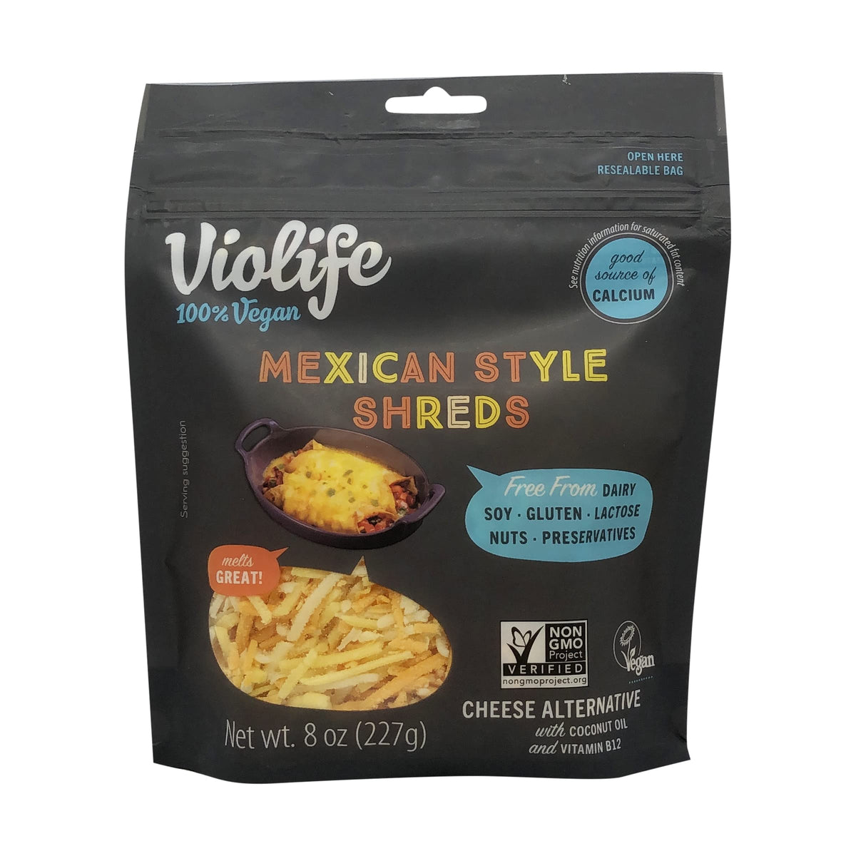 Cheese Plant Based Shred Mexican Style, 8 Ounce by Violife – 8 Ounce, Model 0810934031137