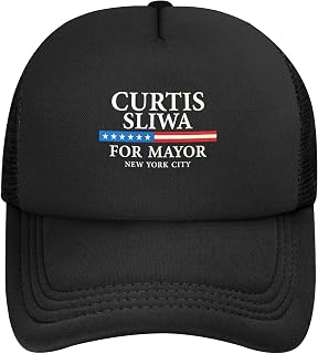 Curtis Sliwa for Mayor New York City Hat 2026 New York Election Golf Dad Trucker Hats Mesh Snap