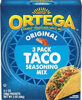 Ortega Seasoning Mix, Taco, 3 Ounce