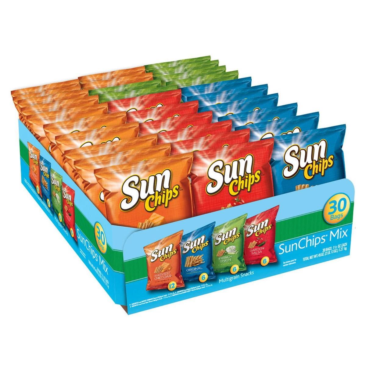 Sunchips Variety Pack / 45 Ounce (Pack of 1) / 1 Chips & Crisps