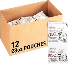 Jell-O Chocolate Instant Pudding & Pie Filling (12 ct Casepack, 28 oz Pouches)