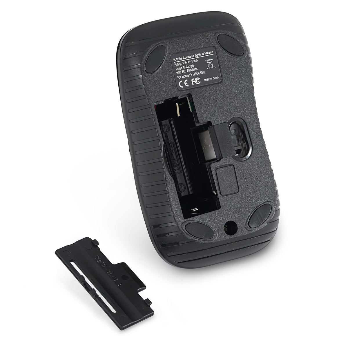Commuter Wireless Optical Mouse by Verbatim – 8.50in. x 5.50in. x 3.00in., Plastic, RED, Model 99767